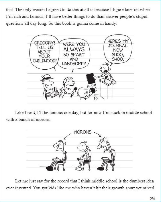 小屁孩日记 Diary Of A Wimpy Kid (双语对照版) (24册合集) (杰夫·金尼) (azw3+epub)