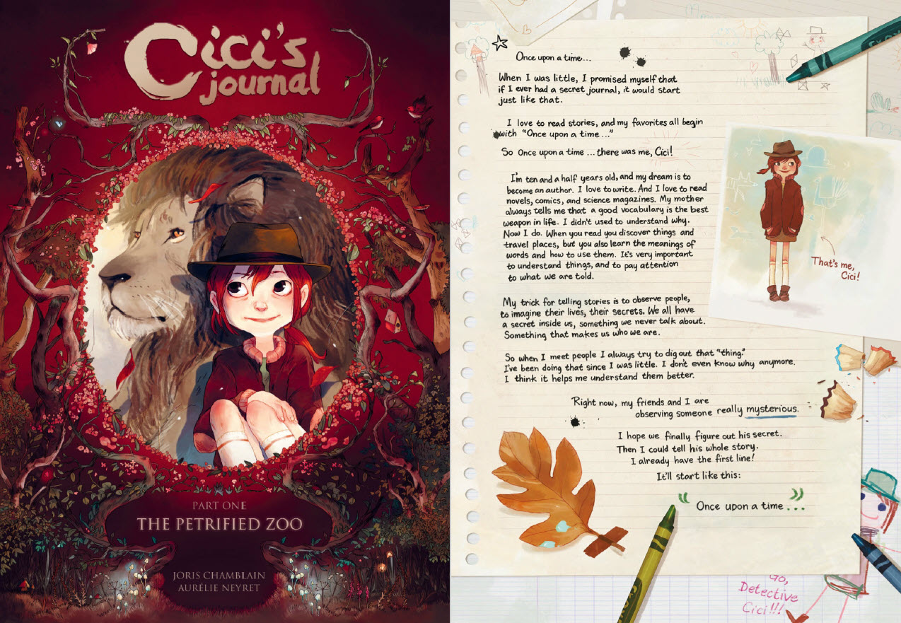 Cici's Journal:THE ADVENTURES OF A WRITER-IN-TRAINING (Joris Chamblain) (pdf)