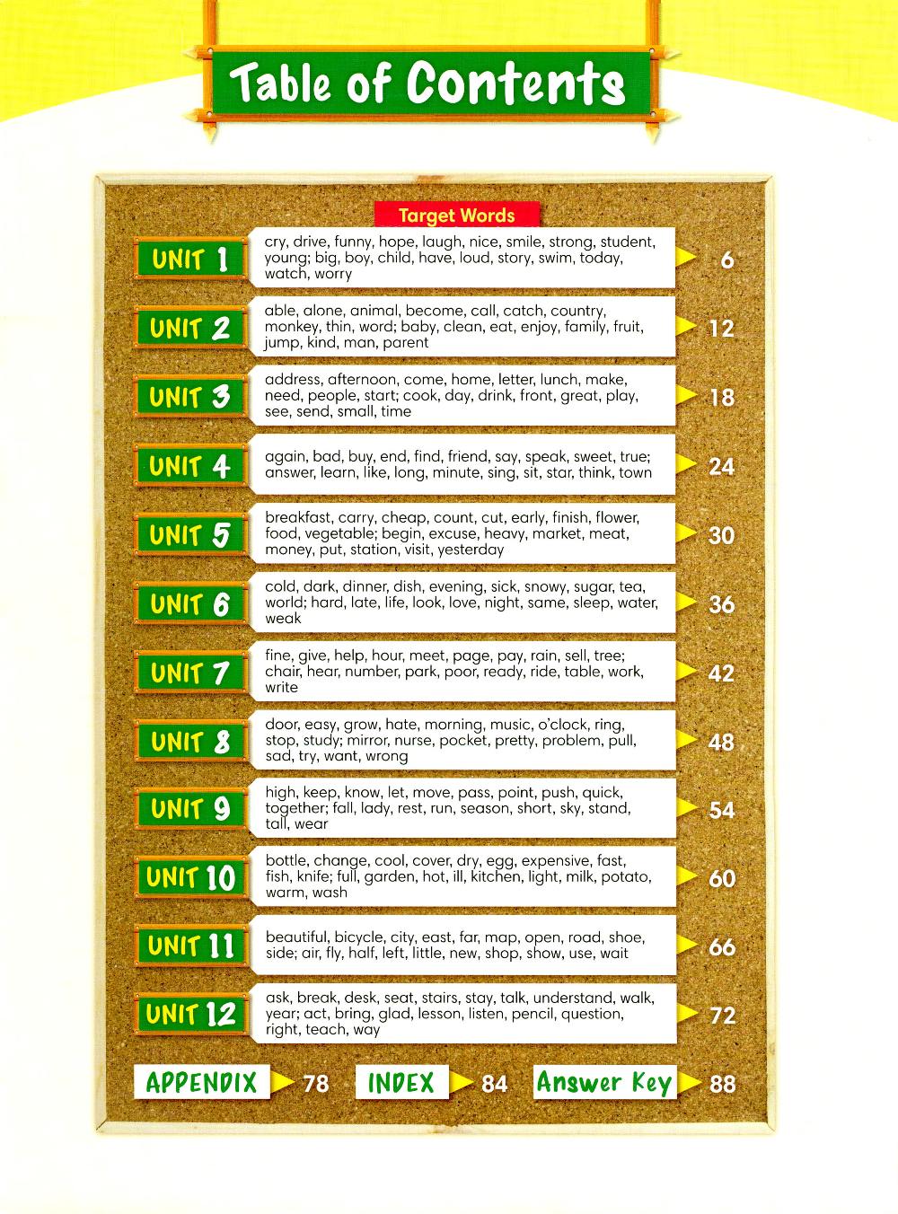 少儿基础英语1000词 (4册) (Kelli Ripatti／Tamara Wilburn)