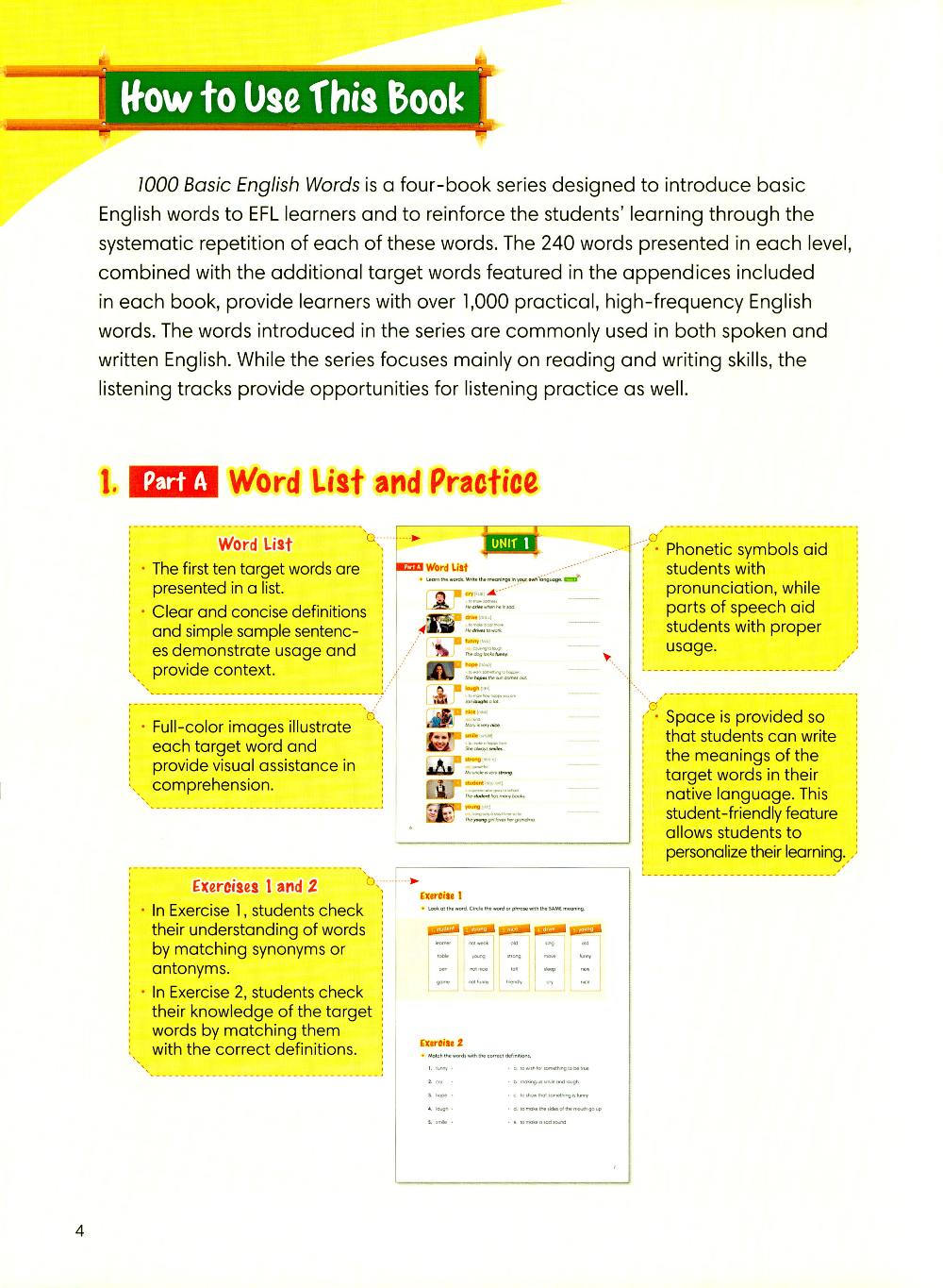 少儿基础英语1000词 (4册) (Kelli Ripatti／Tamara Wilburn)