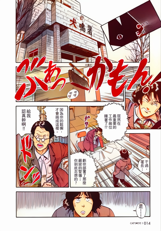 CAT'S EYE 猫之眼 (完全版32卷全彩) (北条 司) (pdf)