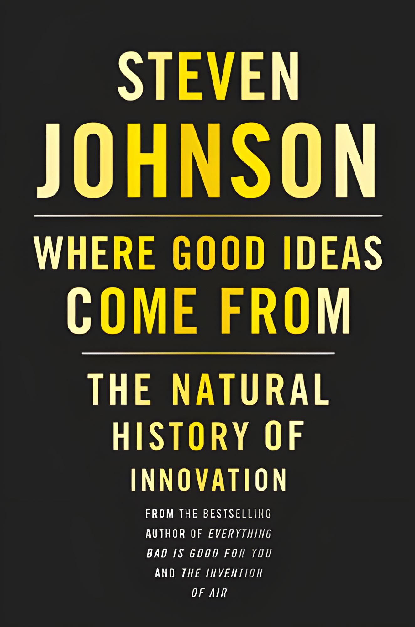 Where Good Ideas Come From:The Natural History of Innovation (Steven Johnson) (mobi+azw3+epub)