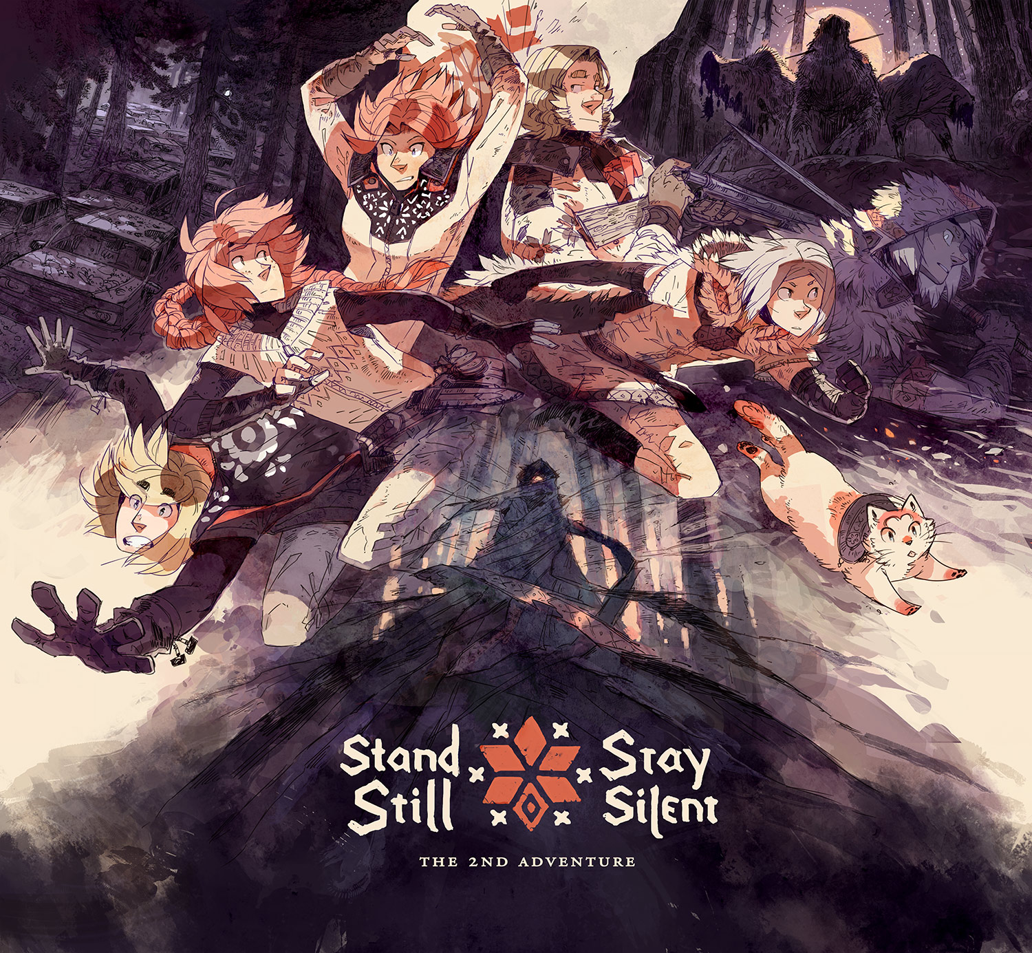 Stand Still. Stay Silent (the 2nd adventure) (3 volumes) (Minna Sundberg) (pdf)