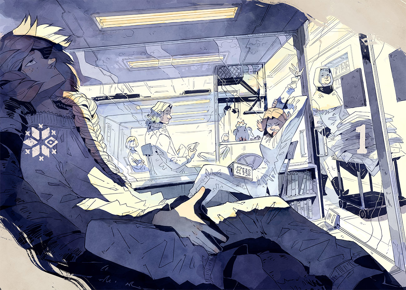 Stand Still. Stay Silent (the 2nd adventure) (3 volumes) (Minna Sundberg) (pdf)