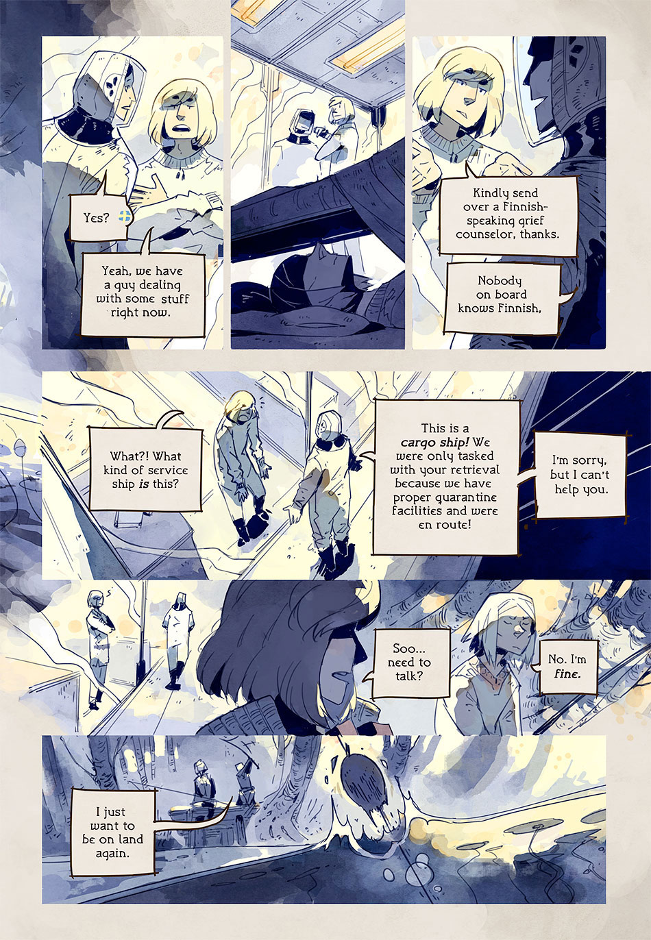 Stand Still. Stay Silent (the 2nd adventure) (3 volumes) (Minna Sundberg) (pdf)