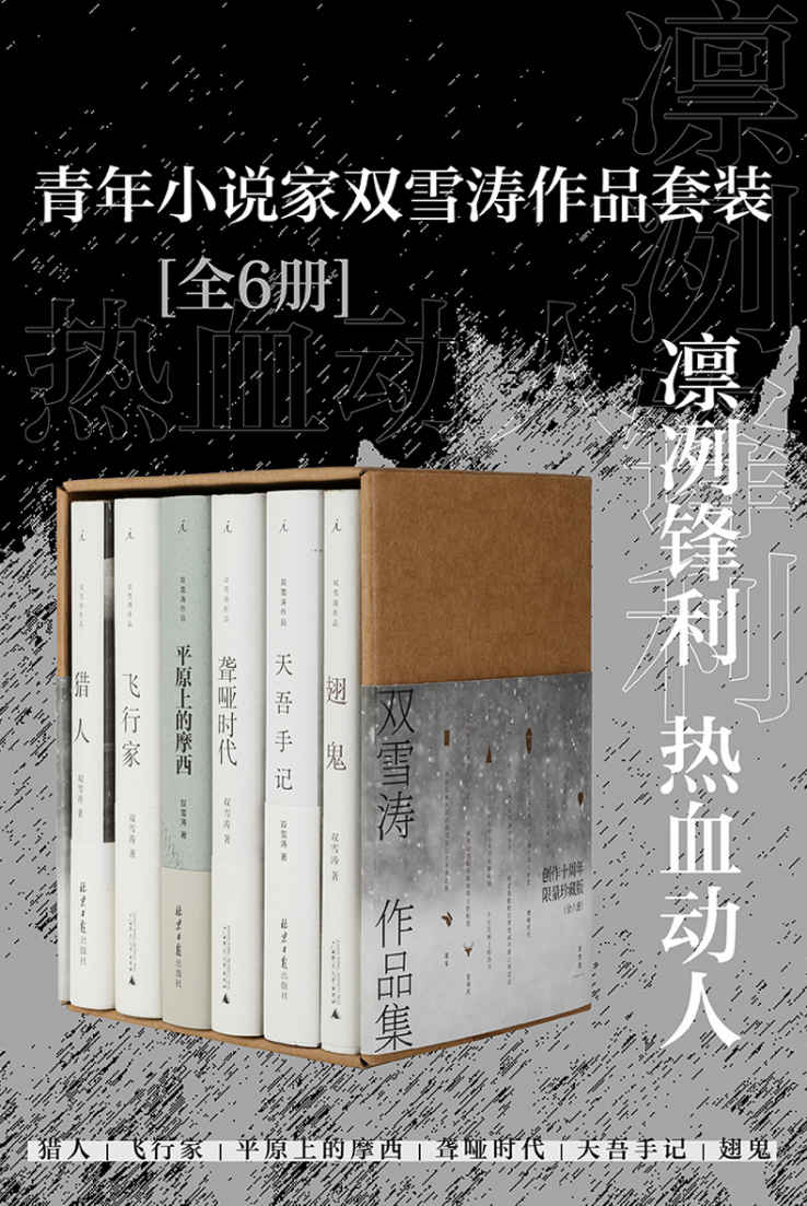 青年小说家双雪涛作品套装 (全6册) (mobi+azw3+epub)