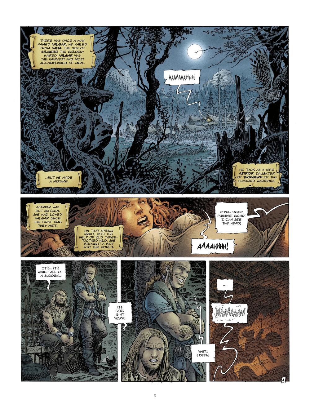 Saga Valta (英文全彩全3卷) (DUFAUX／AOUAMRI) (pdf)