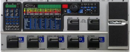 DigiTech GNX4 搭載多音軌錄音機能 專業吉他工作站 中文(英文)使用手冊