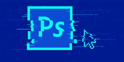 用Photoshop把图片一切为二