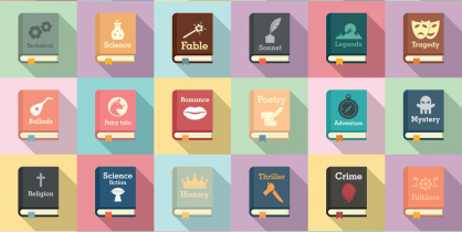 图书分类：图书按照内容与功能区分