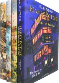 哈利·波特 英文全彩绘本 Harry Potter：The Illustrated Collection (4册) (pdf)
