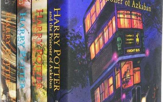 哈利·波特 英文全彩绘本 Harry Potter:The Illustrated Collection (4册) (pdf)